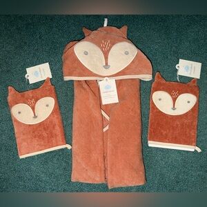 Cloud Island Fox Towel Set!